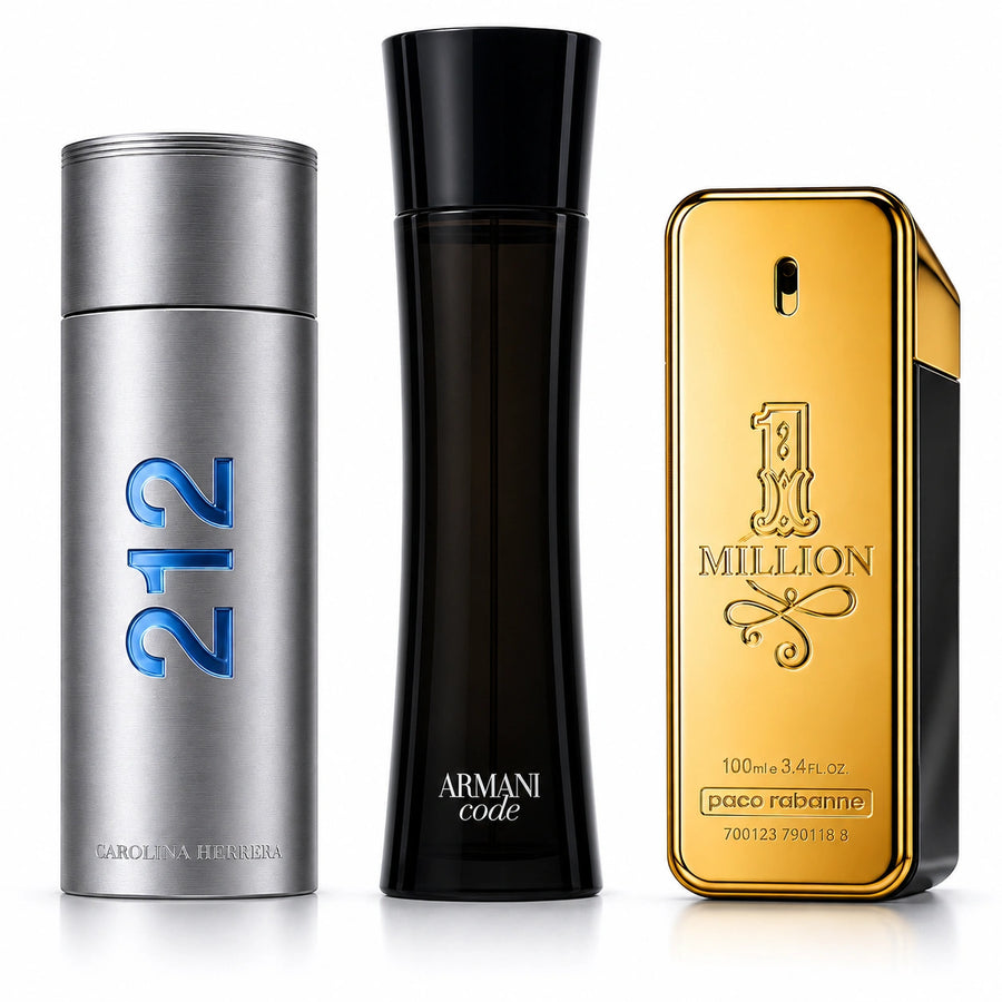Herren 3er-Set — Goldener Erfolg