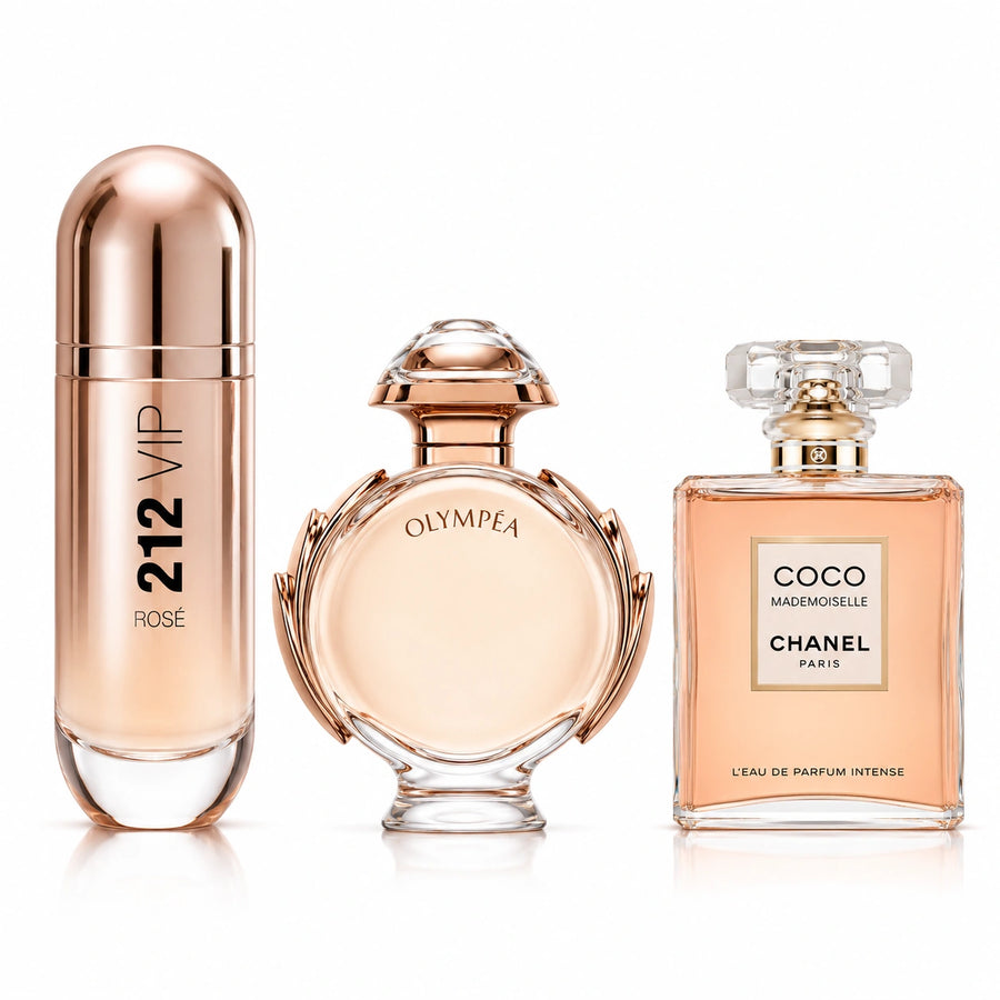 Damen 3er-Set — Rosige Stunde
